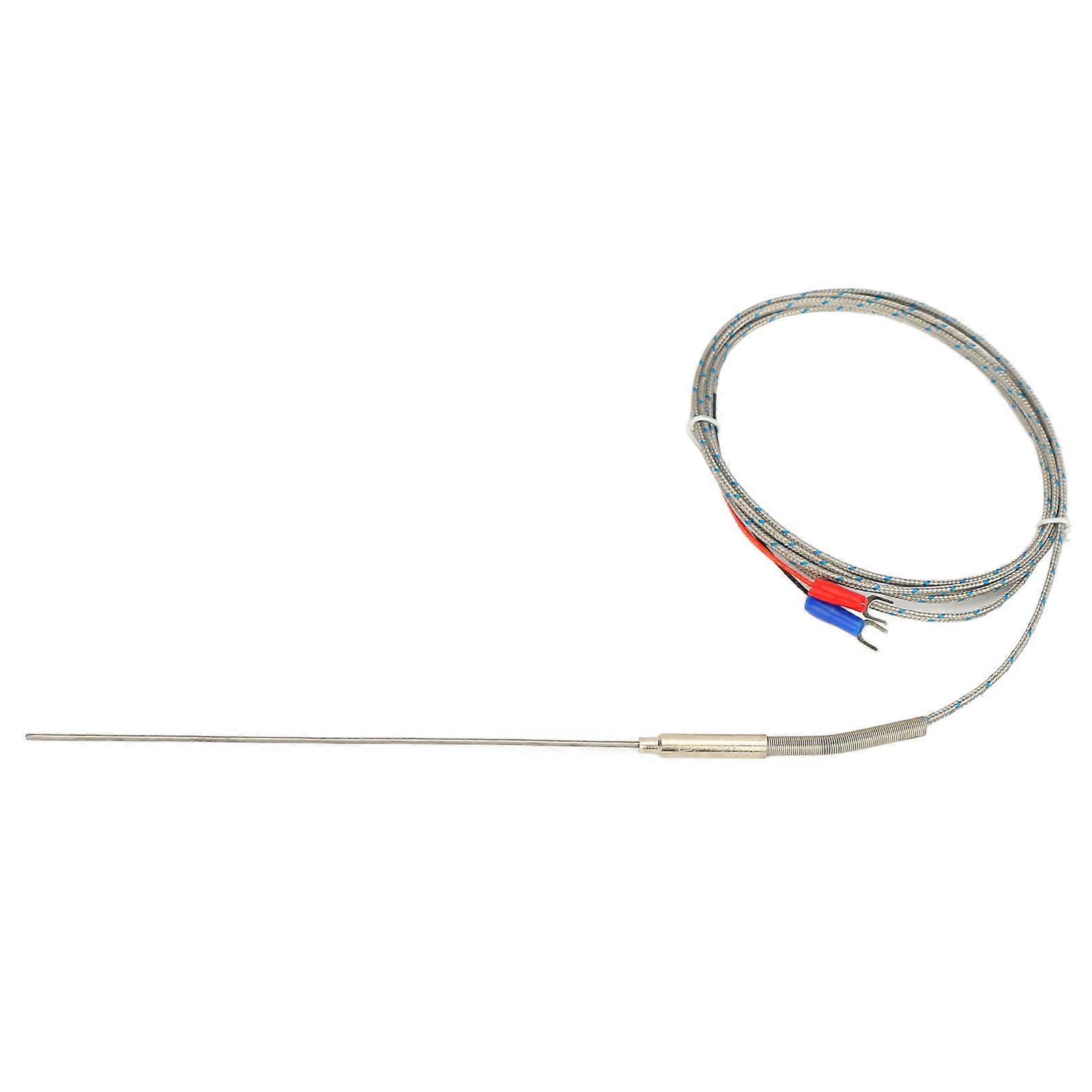 K Type Thermocouple High Temperature Resistant Bendable Quick Response Thermocouple Temperature Sensor