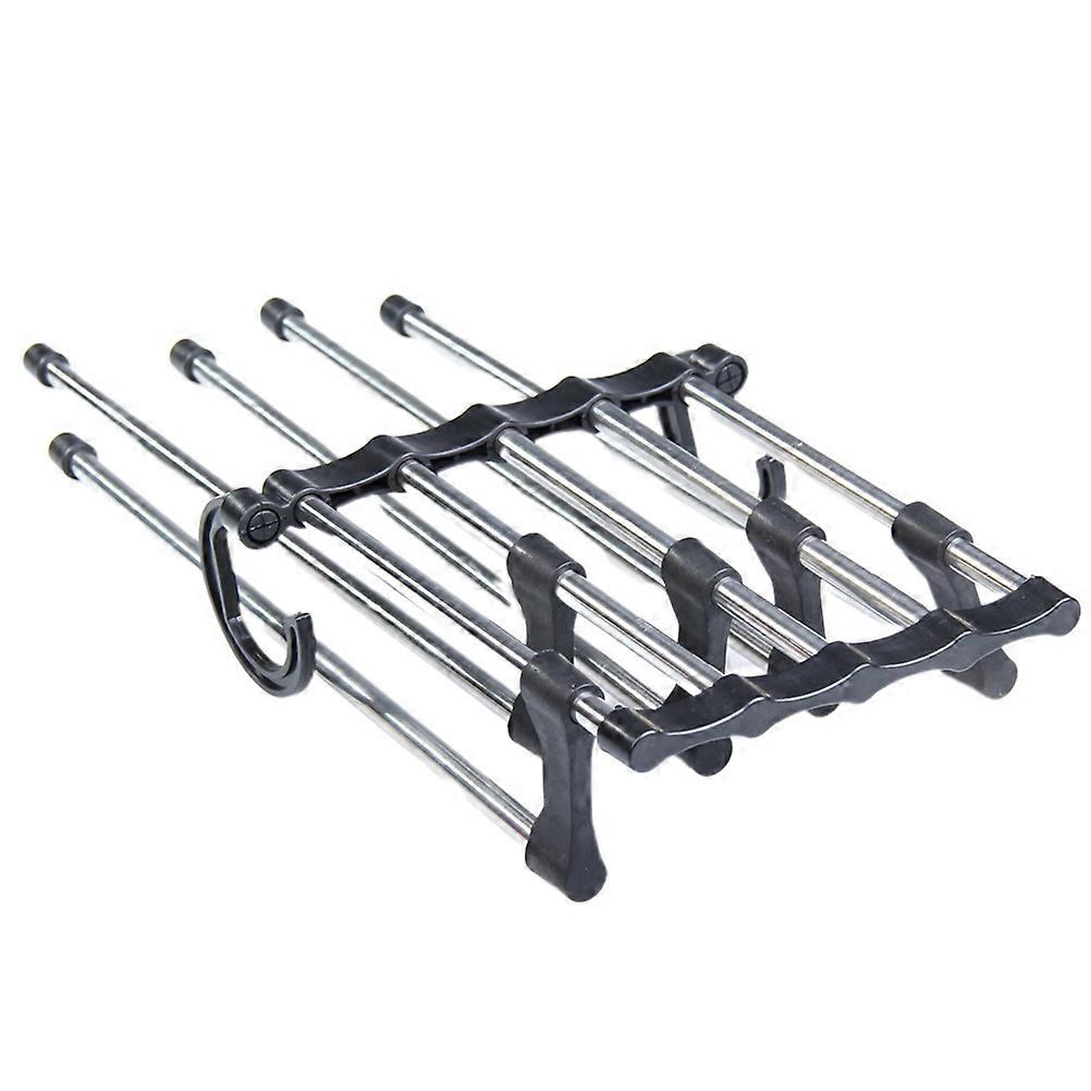 Drying Pants Rack Multi Use Retractable Metal Pants Rack Practical