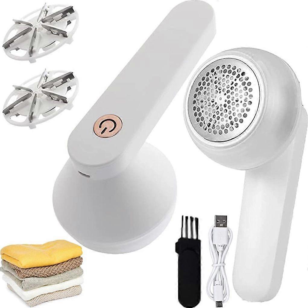 Electric lint remover, rechargeable, 2 in 1 lint shaver, portable