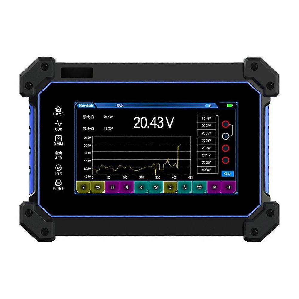 Hantek 4CH/2CH 110-250MHz Touchscreen Oscilloscope with Signal Generator & Multimeter | Portable & Fast Charging