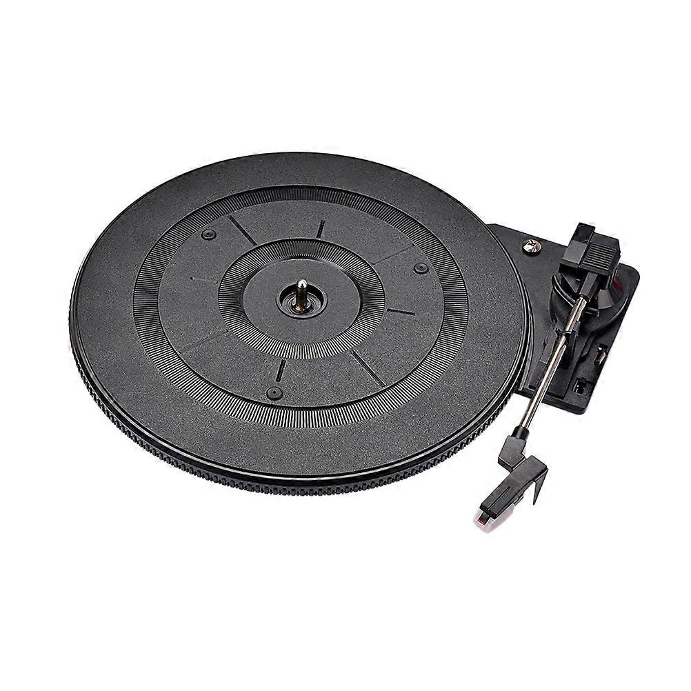 Vintage Vinyl Record Player Turntable with Built in Preamp, Stylus, Counterweight for Audio Video Accessories and Party Use