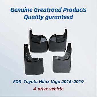 4Pcs Mud Flaps Splash Guards For Toyota Hilux Vigo 2016-2019 Front and Rear Mudguards Fender Accessories