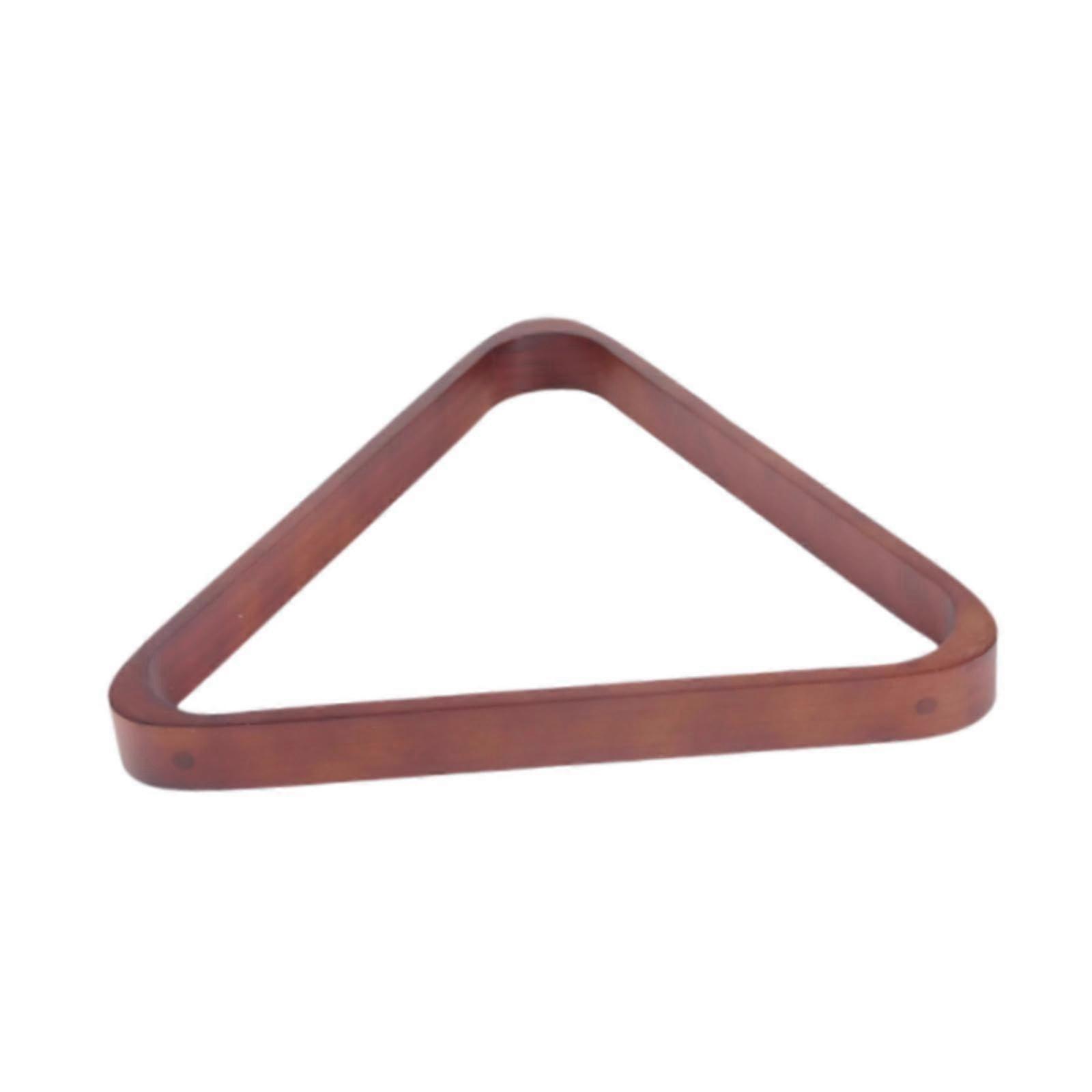 Billiard Ball Rack Positioning Frame Triangle Rack Exercise Billiard Room Indoor Home Collector Sports Pool Table Accessories Brown