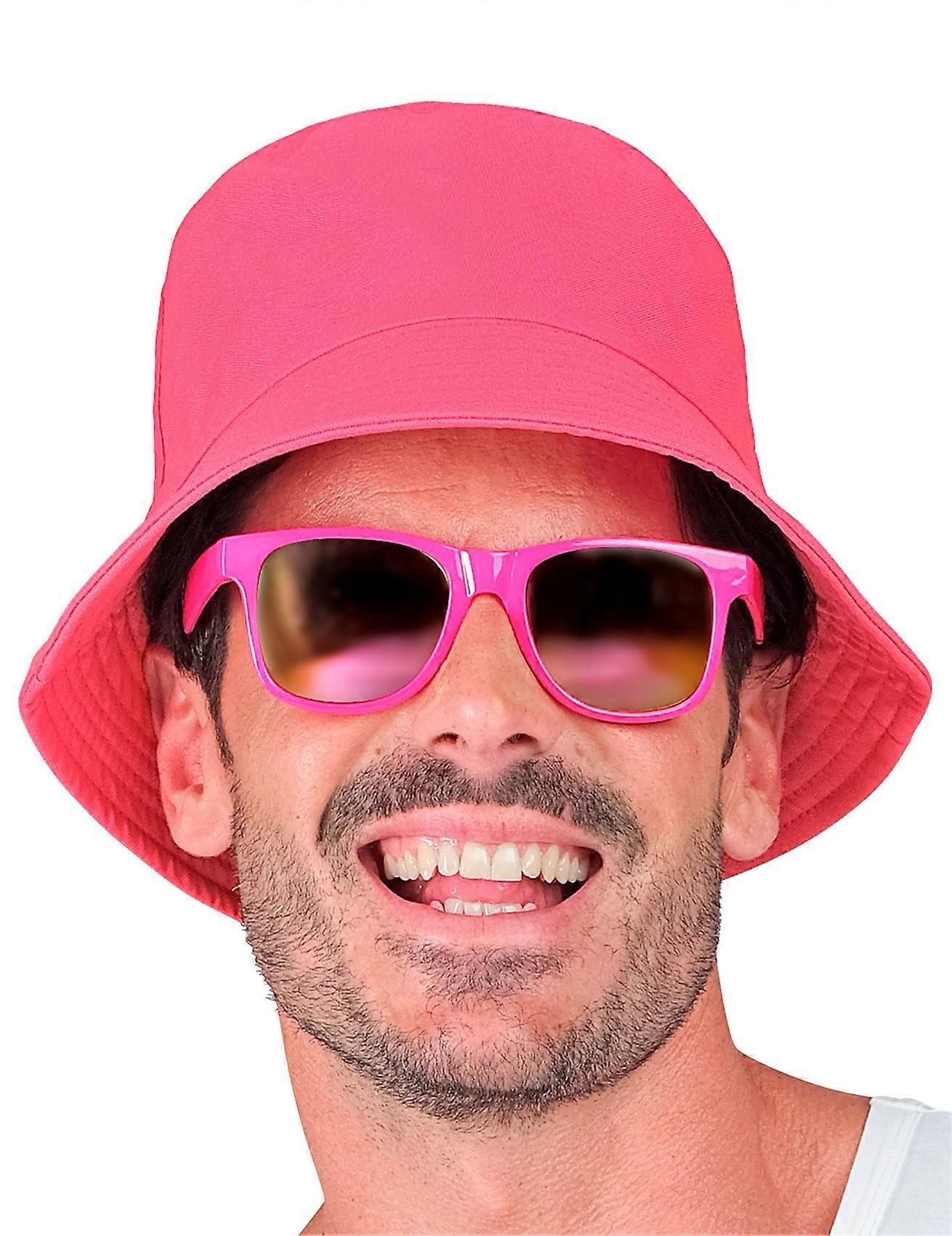 Adult fluorescent pink bob