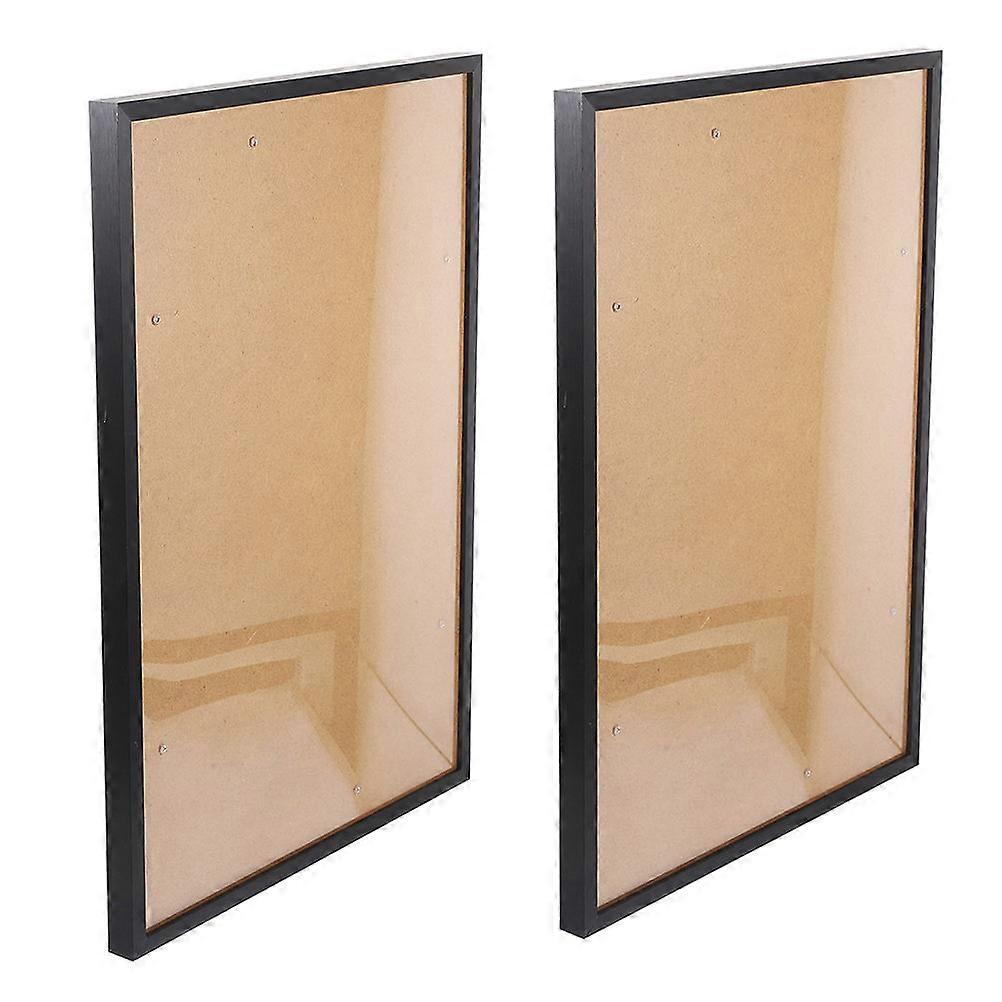Large Picture Frames Modern Aluminum Alloy Wall-mounted Display Frame A3 Size 2Pack