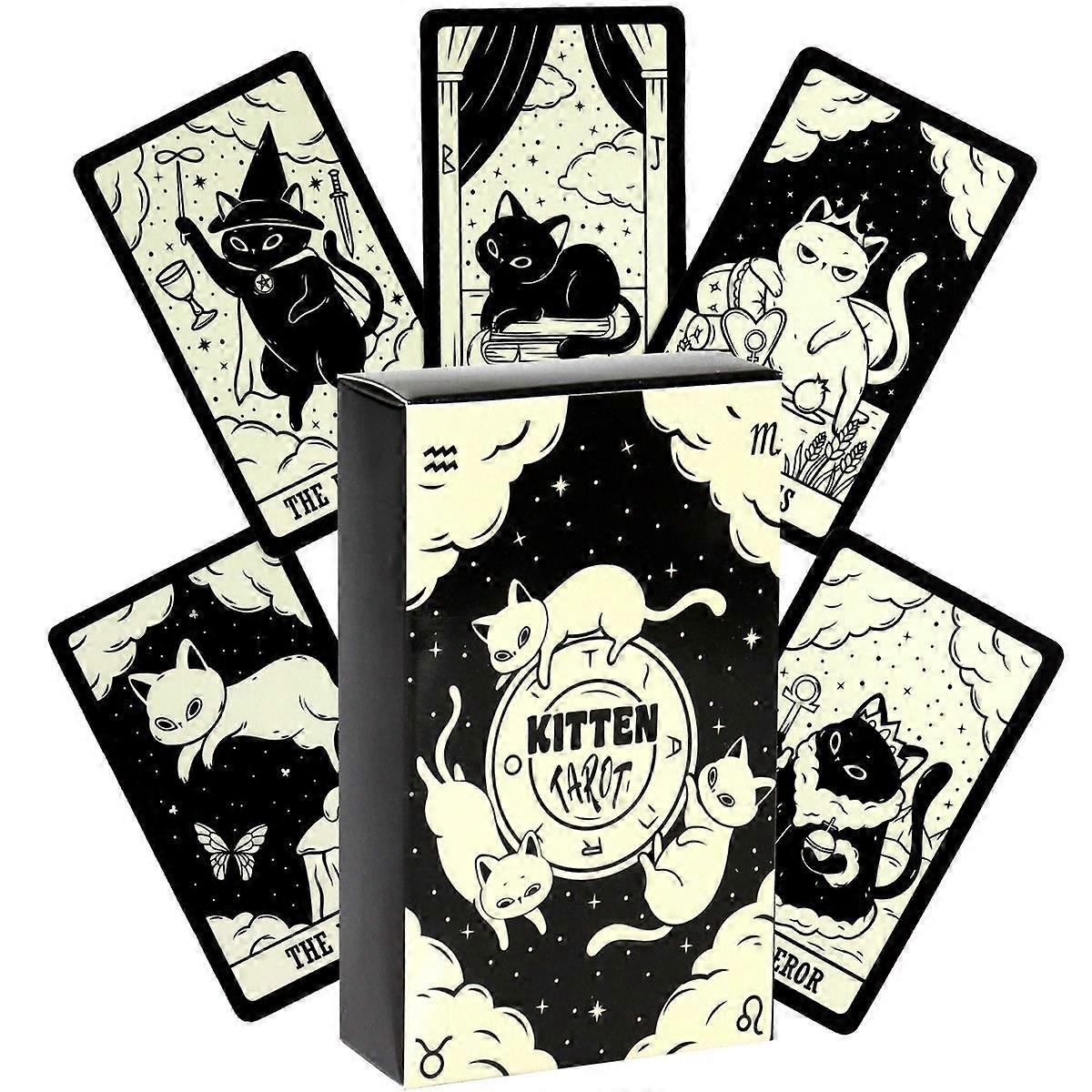 Kitten Tarot Deck - Cute, Easy Tarot Cards for Beginners