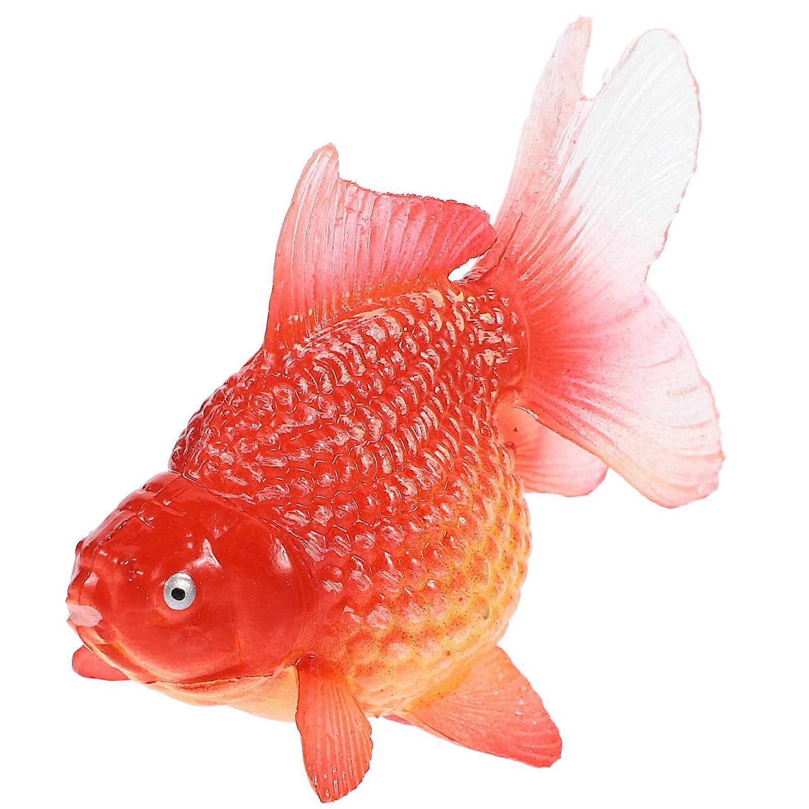 Miniature Fish Figurines Mini Fish Decor For Home Decoration ABS Material Fish Shape 1Pack