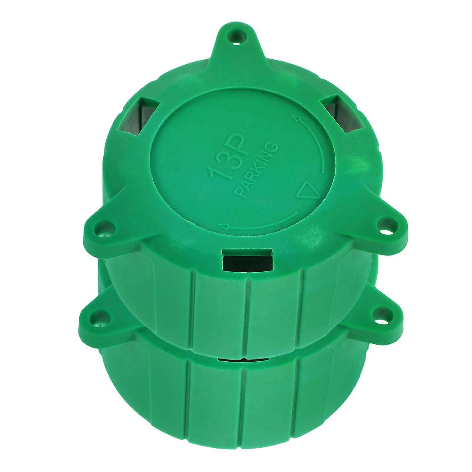 Cover For Trailer Connectors Rv Part 2Pcs 5.50X5.20X2.40Cm Green Protective Protection