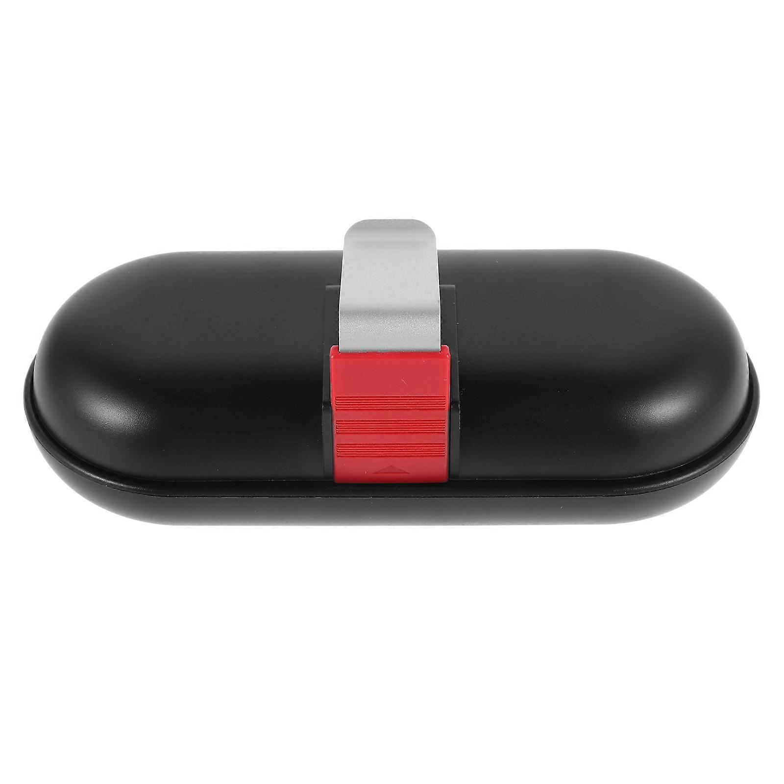 Car Sunglasses Holder Storage Box For Automobile Rectangular Design Protective 1Pcs