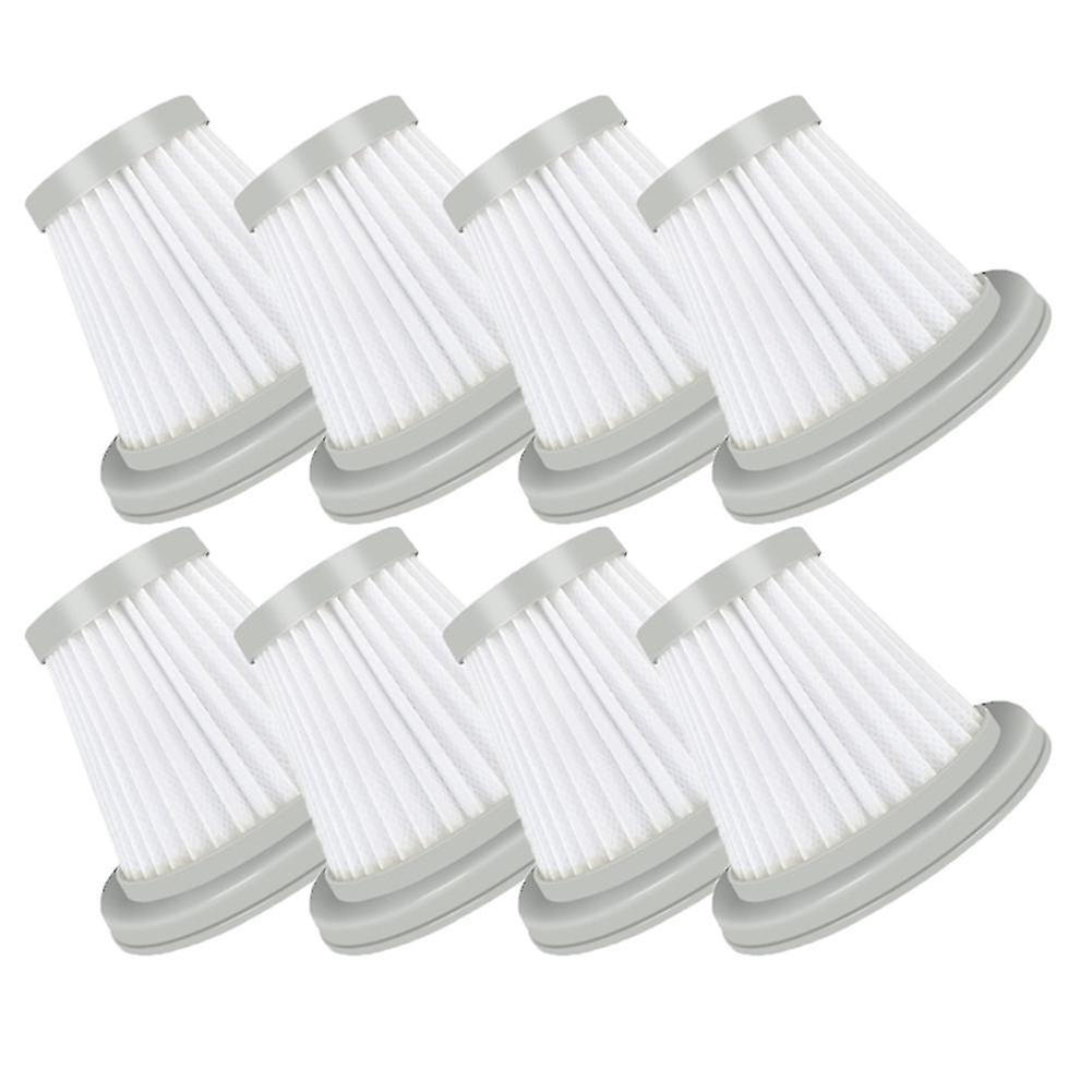 Filters 8Pcs for Deerma DX118C DX128C Vacuum Accessories Elements Sweeping Robot Replacement Part C 2025