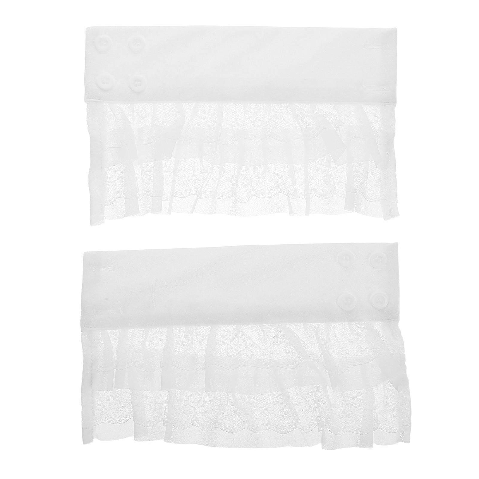 Here's an elegant and polished product description based on your input:
 
**Elegant Detachable Costume Fake for Women – Stylish Ruffle Sleeve