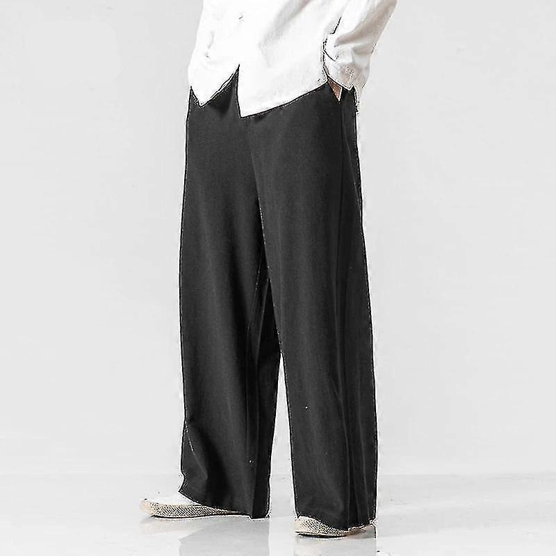 Men's Casual Wide-leg Flared Pants