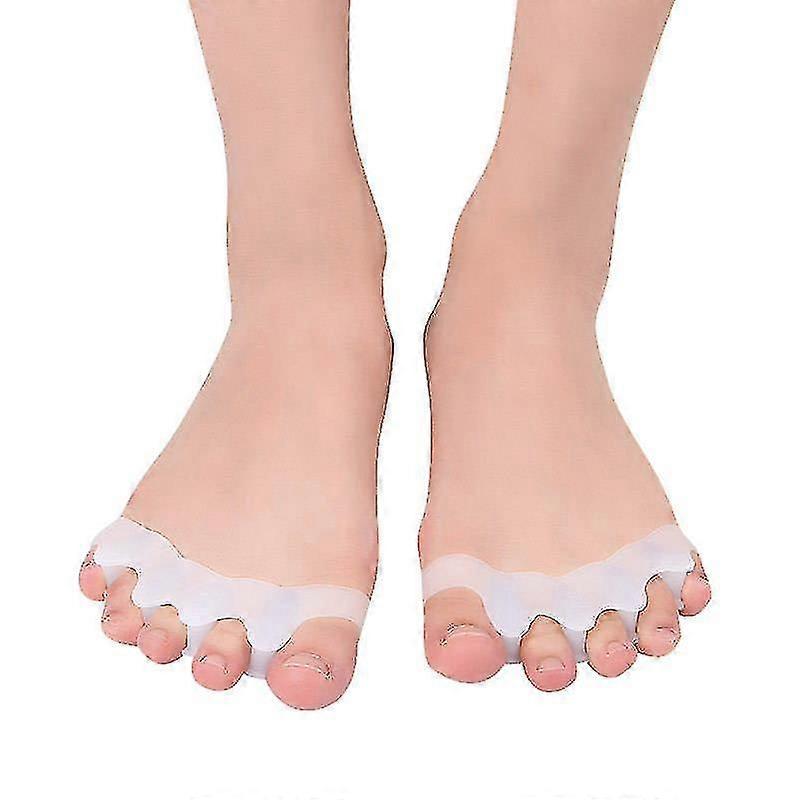 Toe Stretcher & Separator, White 7.3*2.5cm