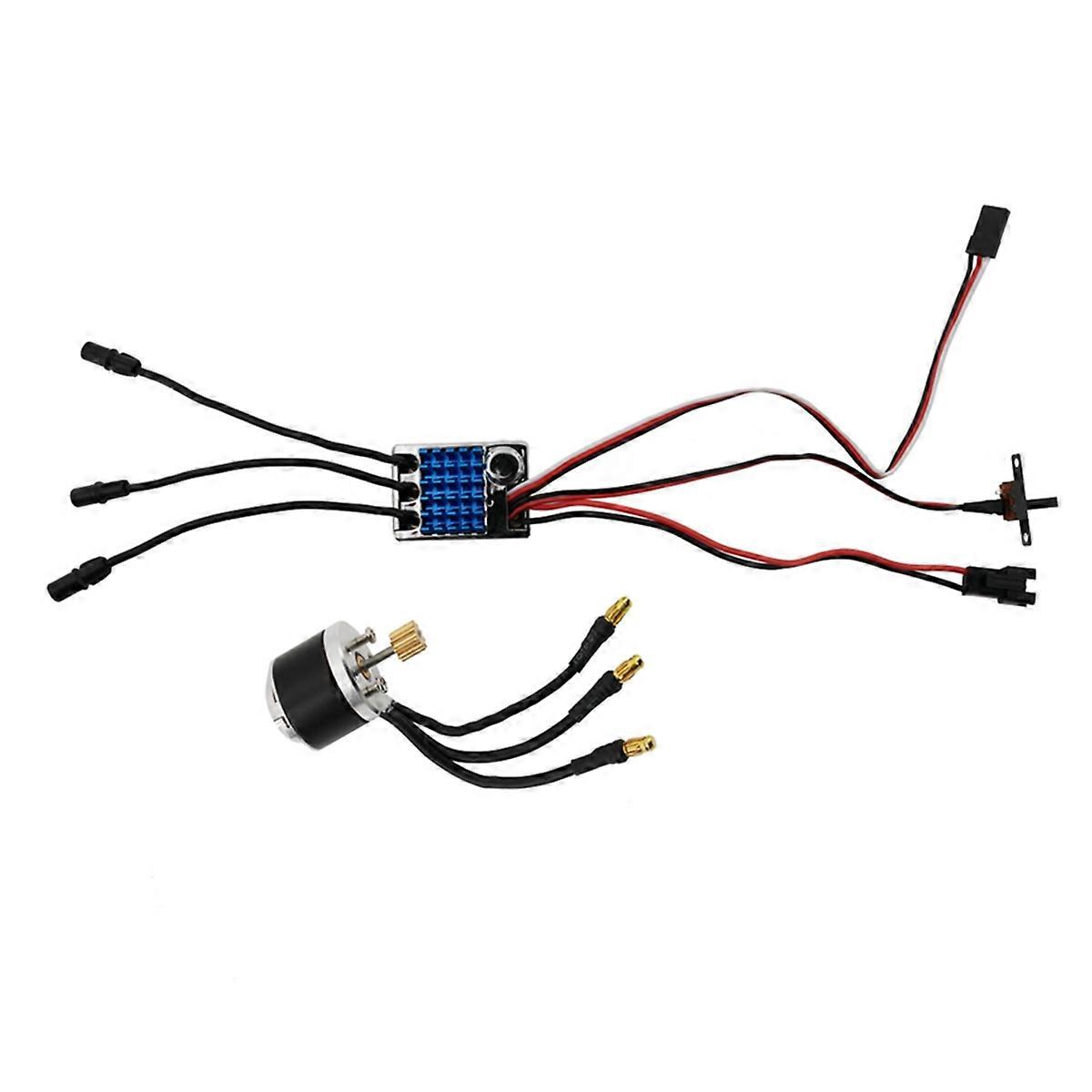 2322 2600KV Outrunner Motor AM32 45A Brushless ESC for 1/12 RC Car MN99S MN168 Model Upgrades Power