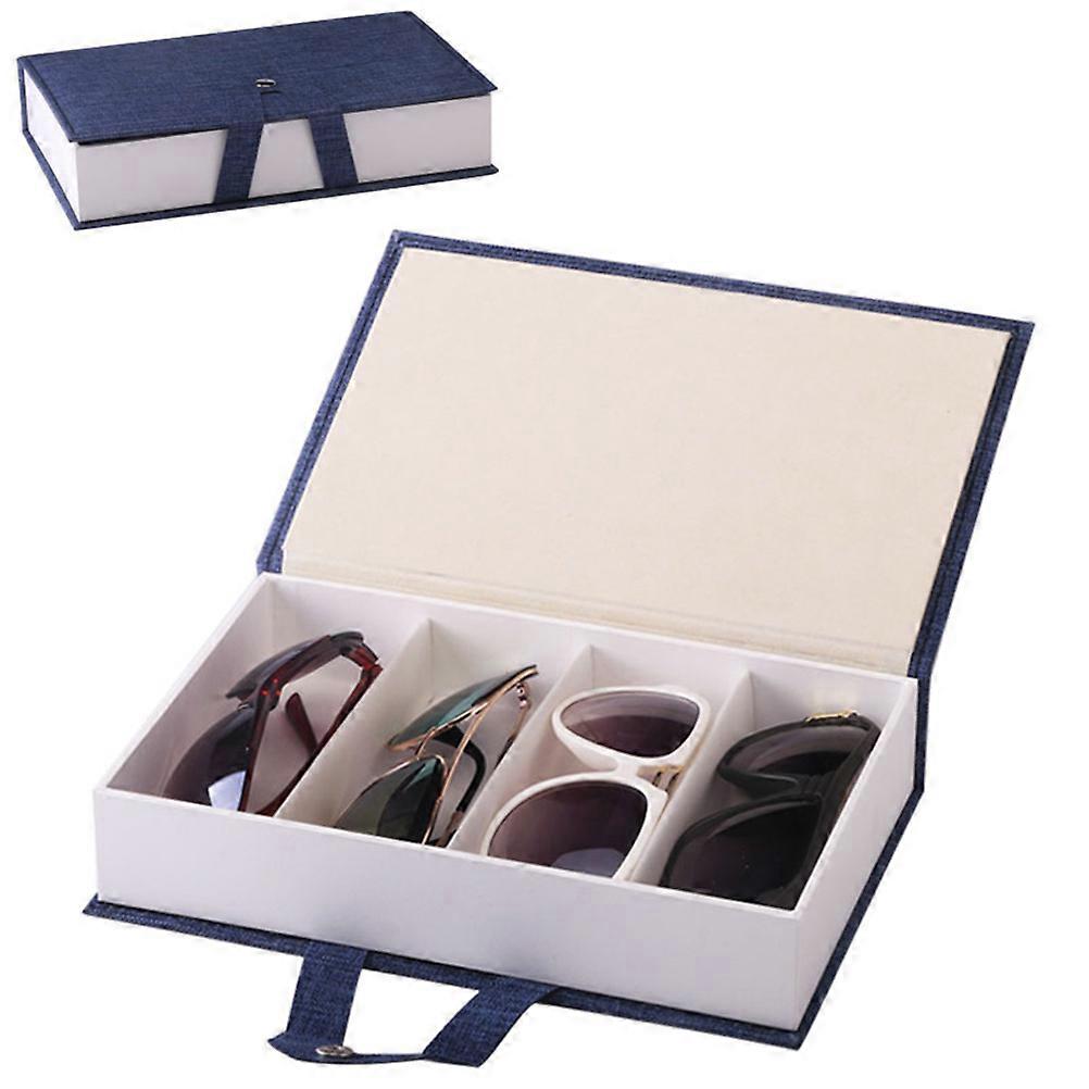 Eyeglasses Storage Box Portable Compact Design 25.8X16.8X5.3CM Lab Use 1Set