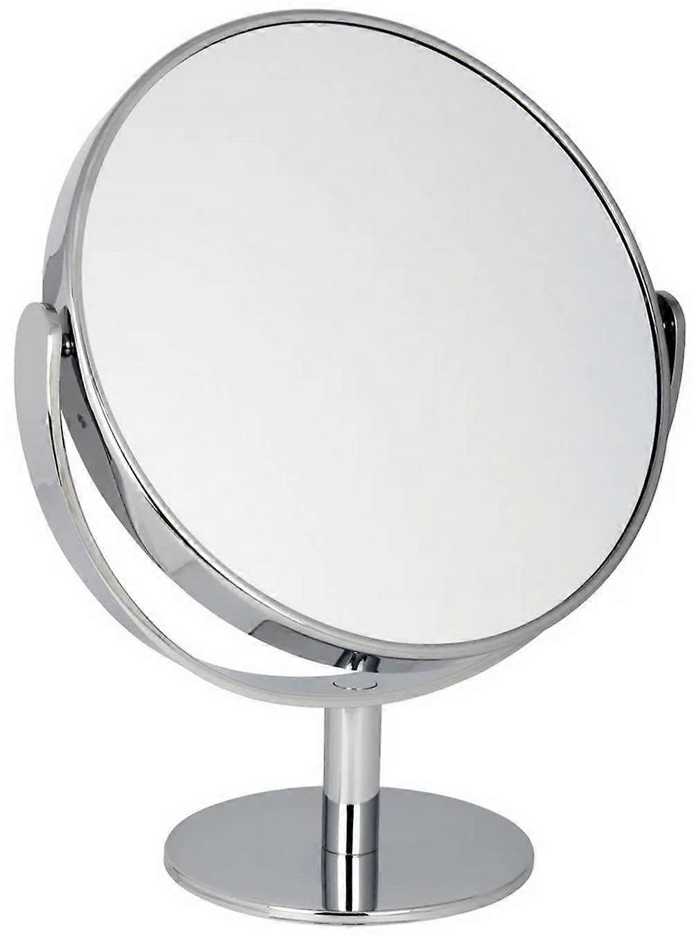 Alice Wheeler London 10x Magnification Standing Mirror - Chrome