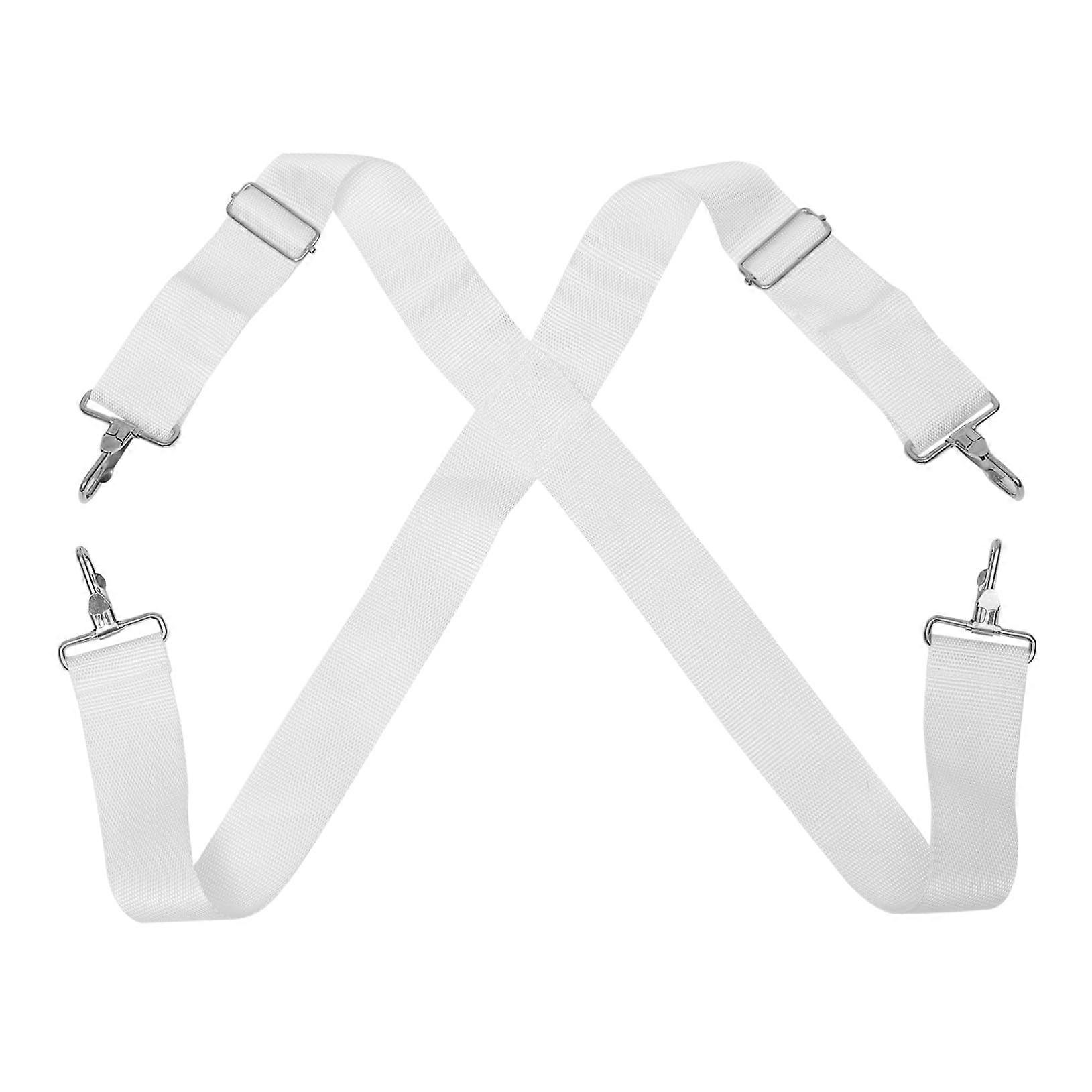 Snare Drum Straps for Bass Drum - Adjustable Black Nylon Marching Sling, Snare Drum Belt Carrier, 1.5" Wide