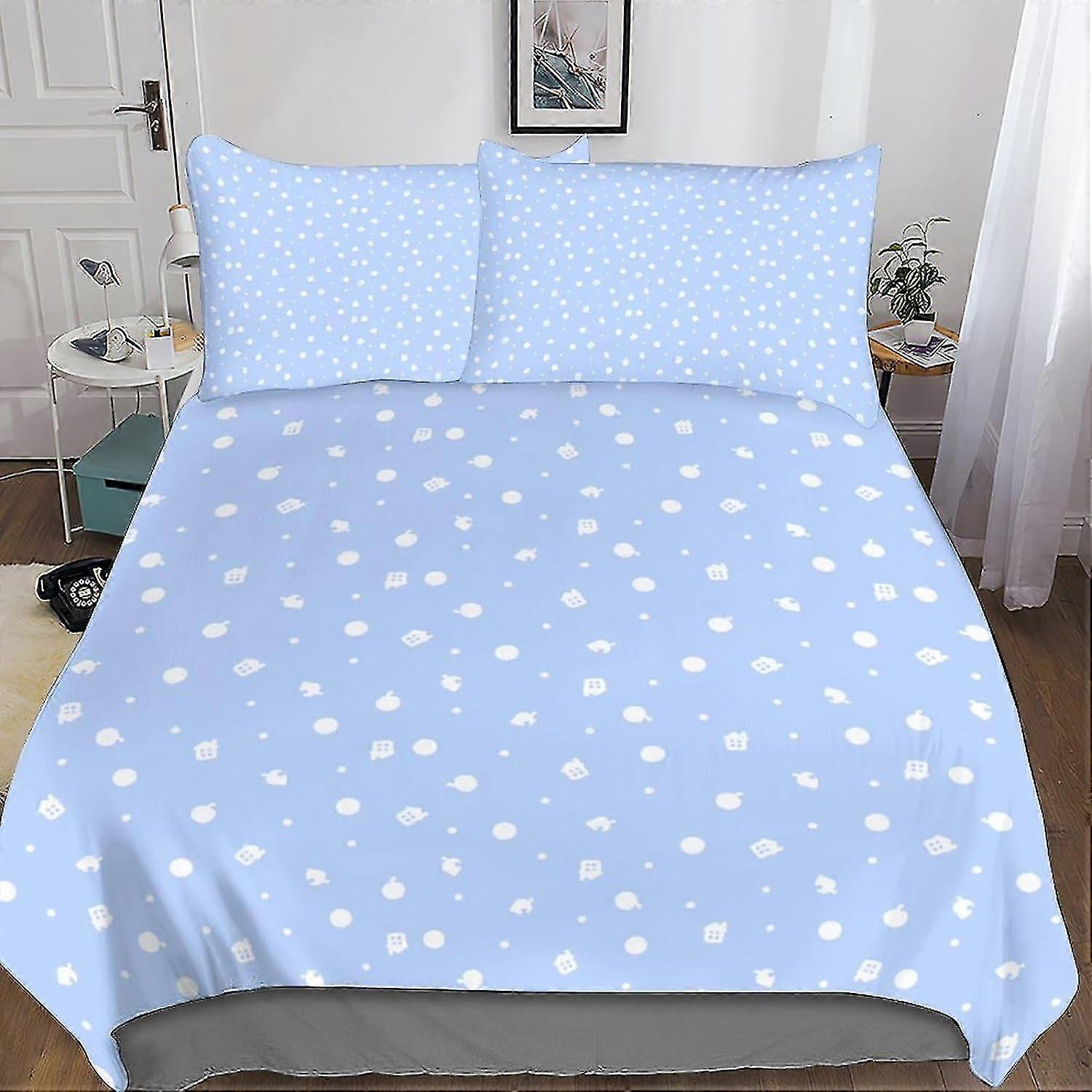 Exotic Prints Duvet Cover Set 3D Bedding Set Tartan Comforter Cover Set Microfiber 3 Piece Quilt Cover with Zipper Closure