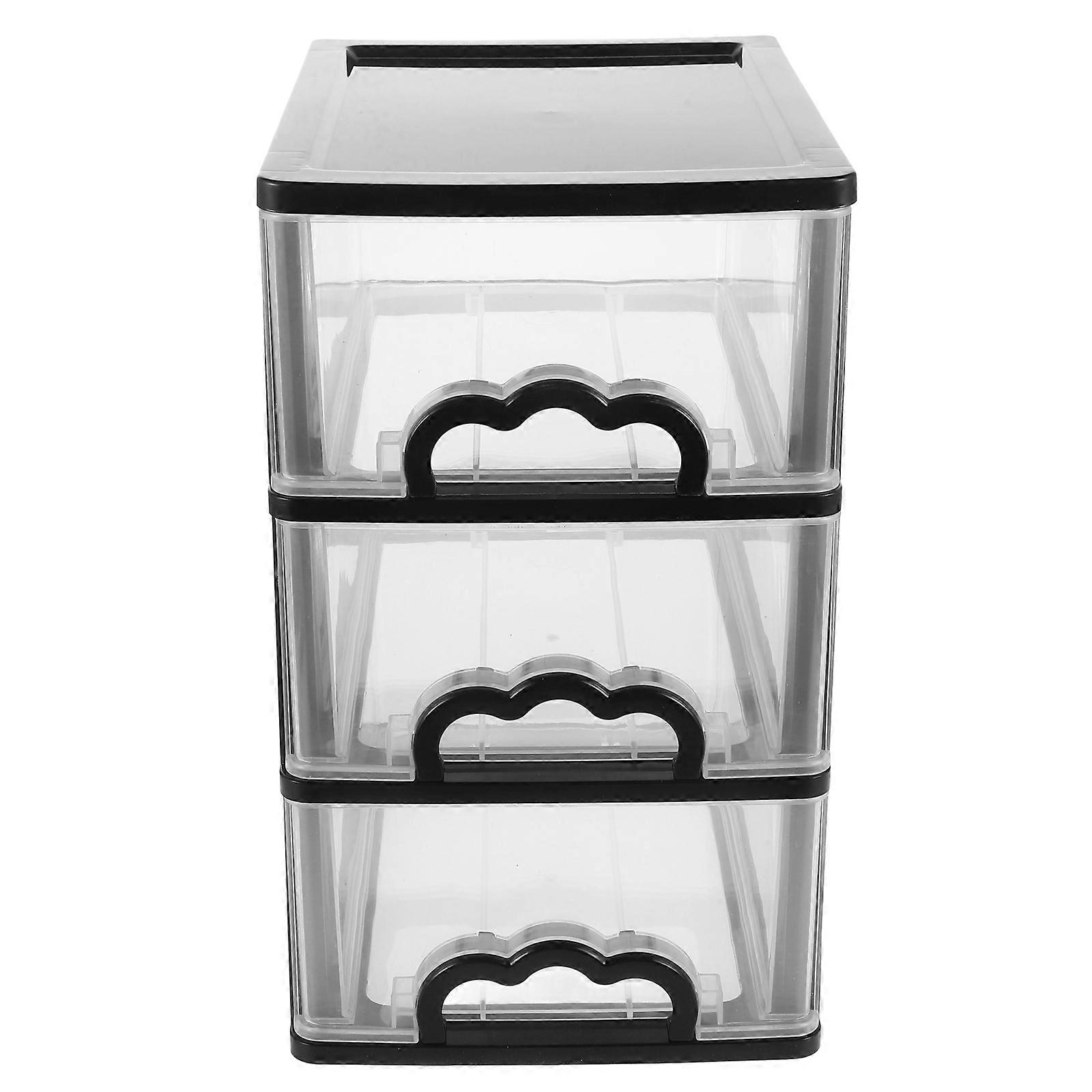 Tabletop Drawers Organization Drawers Plastic Container With Drawers Rectangular Style Desktop Organization 1Pack
