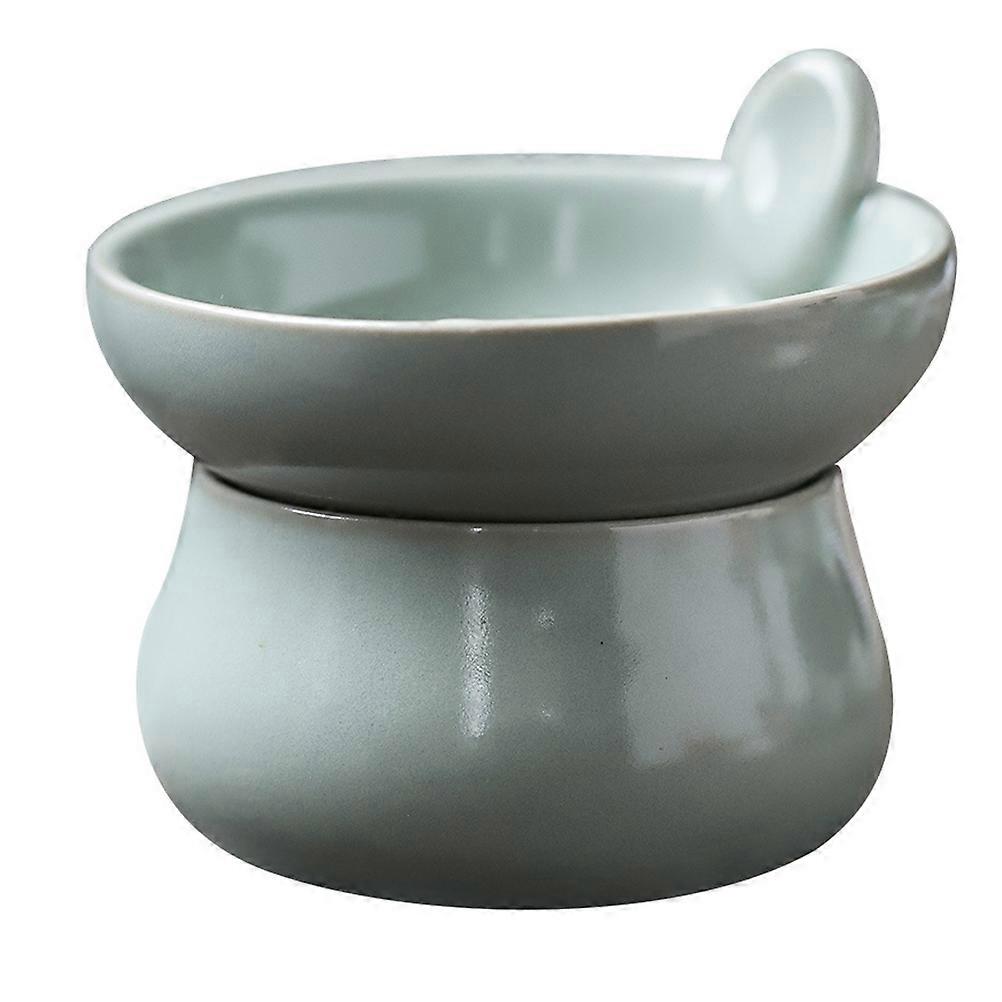 Ceramic Tea Strainer with Fine Mesh Filter, Reusable Desktop Tea Leaf Strainer for Chinese Tea, Heat Resistant and Easy to Clean Design