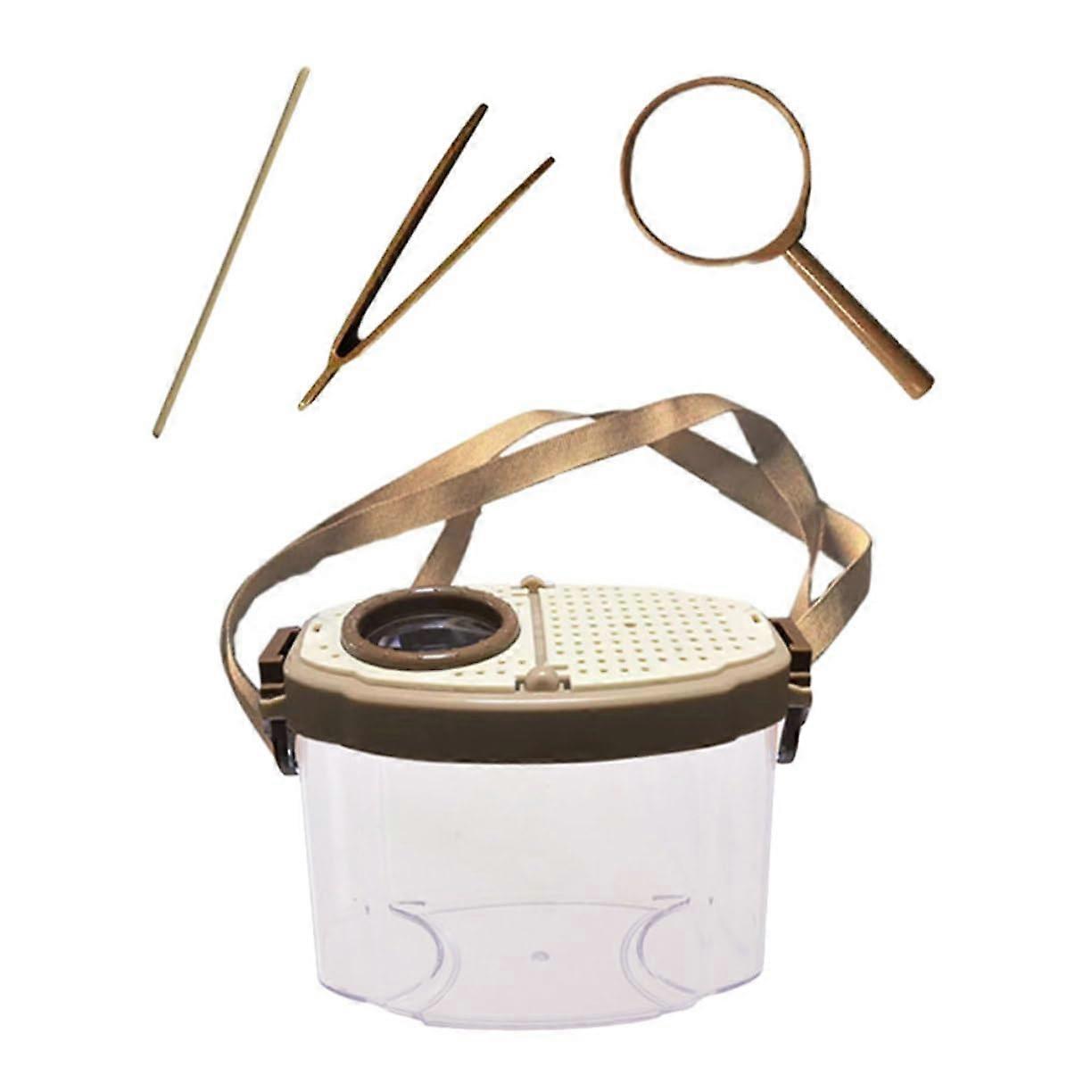 1 Set Insect Observation Cage Set for Outdoor Insect Exploration Toy Kids Outdoor Toy Bug Catcher Insect Observation Case Children's Toy Outdoor