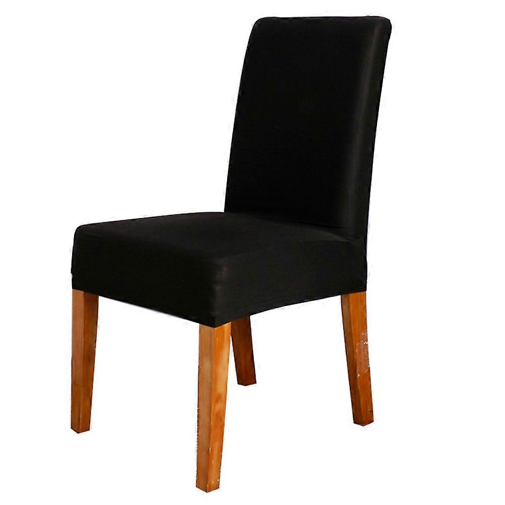 Chair Back Covers Silk Stretchable Dining Room Restaurant 1Pcs