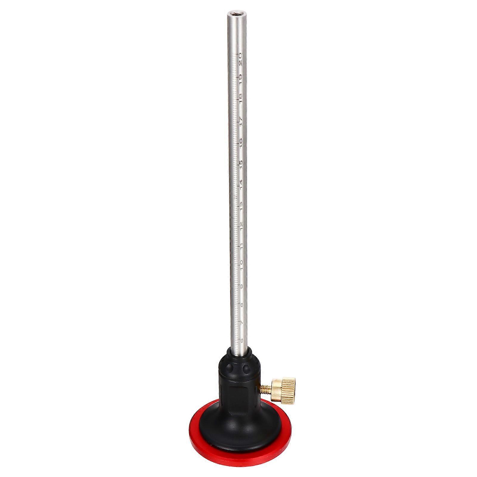Copper Woodworking Marker Gauge with Micro Adjustable Fence for Precise Measurements 1 Piece Red