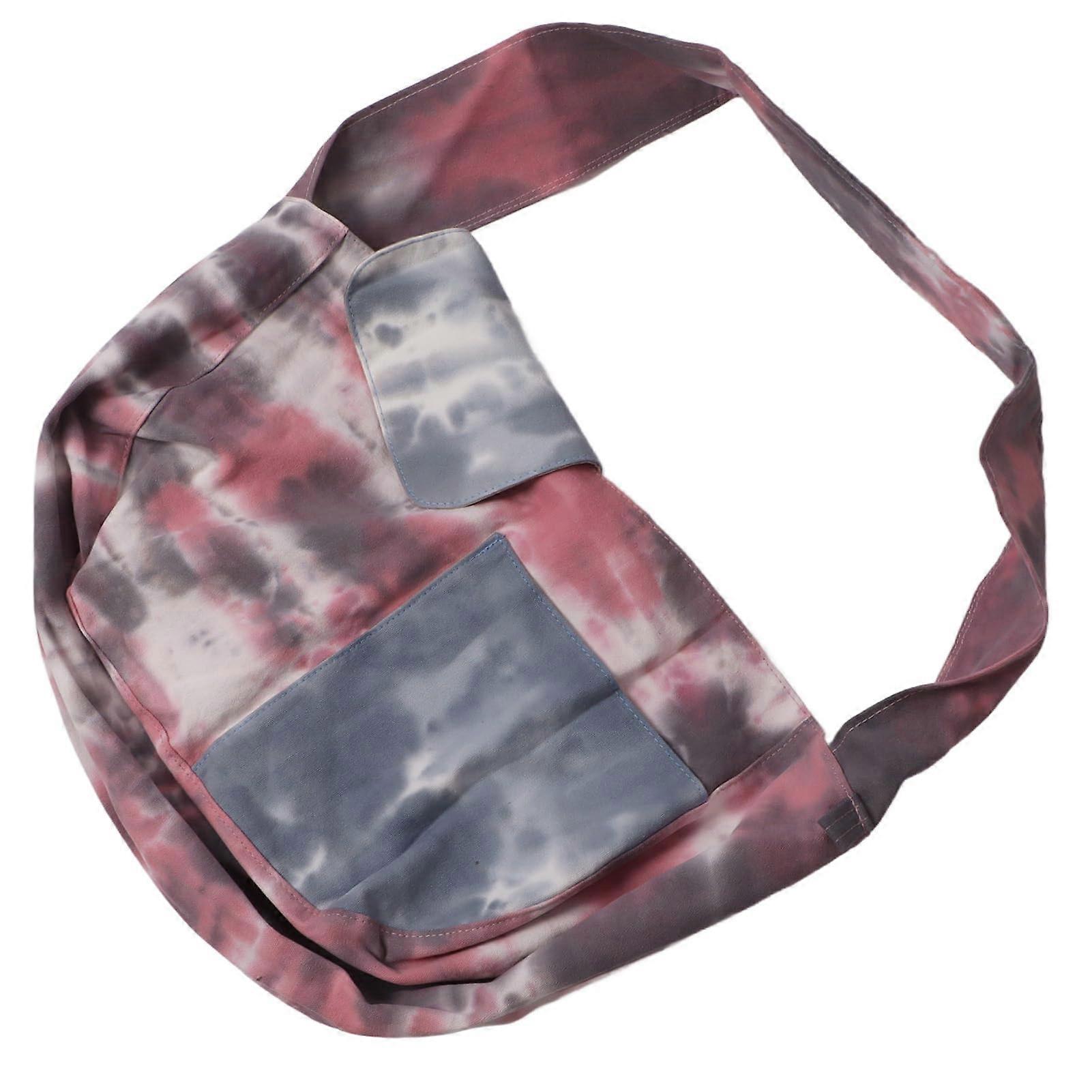 Dog and Cat Baby Sling, Shoulder Straps, Breathable, Comfortable, Large Size Red
