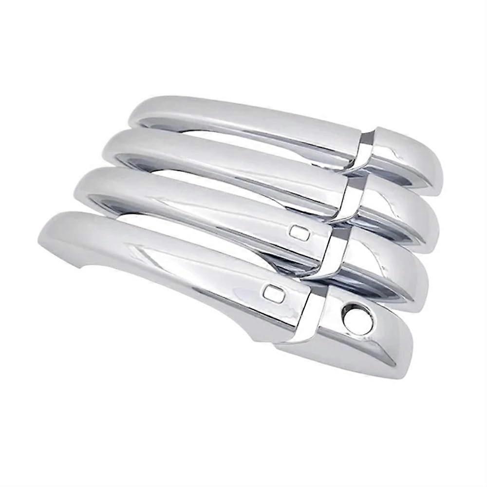 Door Handle Covers Styling Set 2005-2010 Exterior Accessories 4 Handles 2 Buttons Compatible with Chrysler 300C