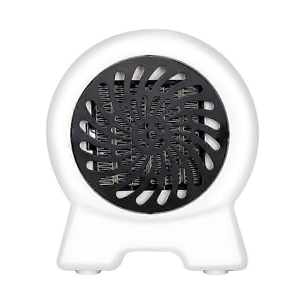 Compact 1000W Electric Space Heater Fan for Bedroom or Quiet Office Use, Ideal for Personal Desk Heating