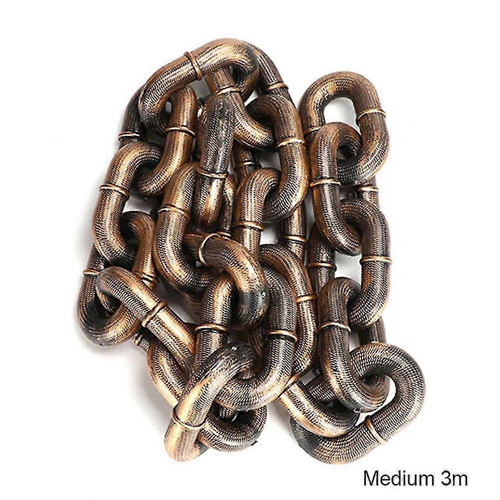 Chain Dog Leashes Simulation Life-Like Iron Chain for Large Medium Small Pet