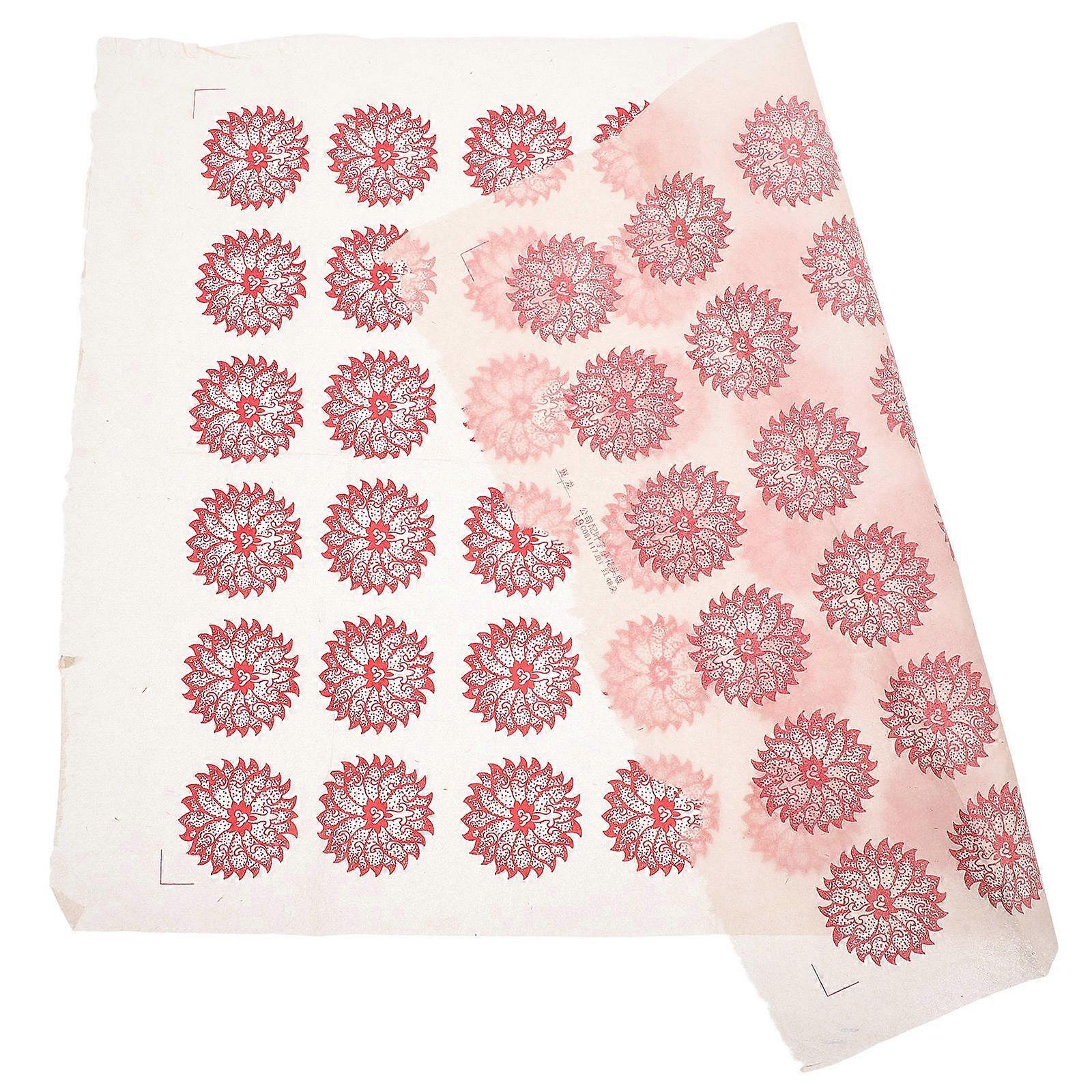 Flower Paper Decals for Pottery – Easy Apply Transfers with Assorted Patterns for Ceramic Art and Craft Enthusiasts
