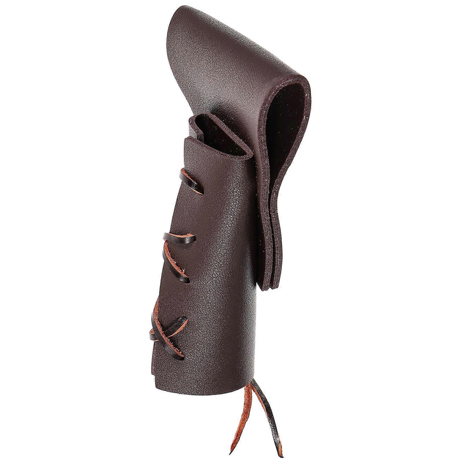 Adjustable Sword Frog Medieval Style Costume Accessory for Cosplay Party Brown 17x11cm Fix Sword 1Pack