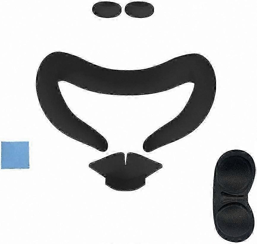Silicone Protective Cover for Quest 3 VR Headset Accessories Controller Button Lens Protector