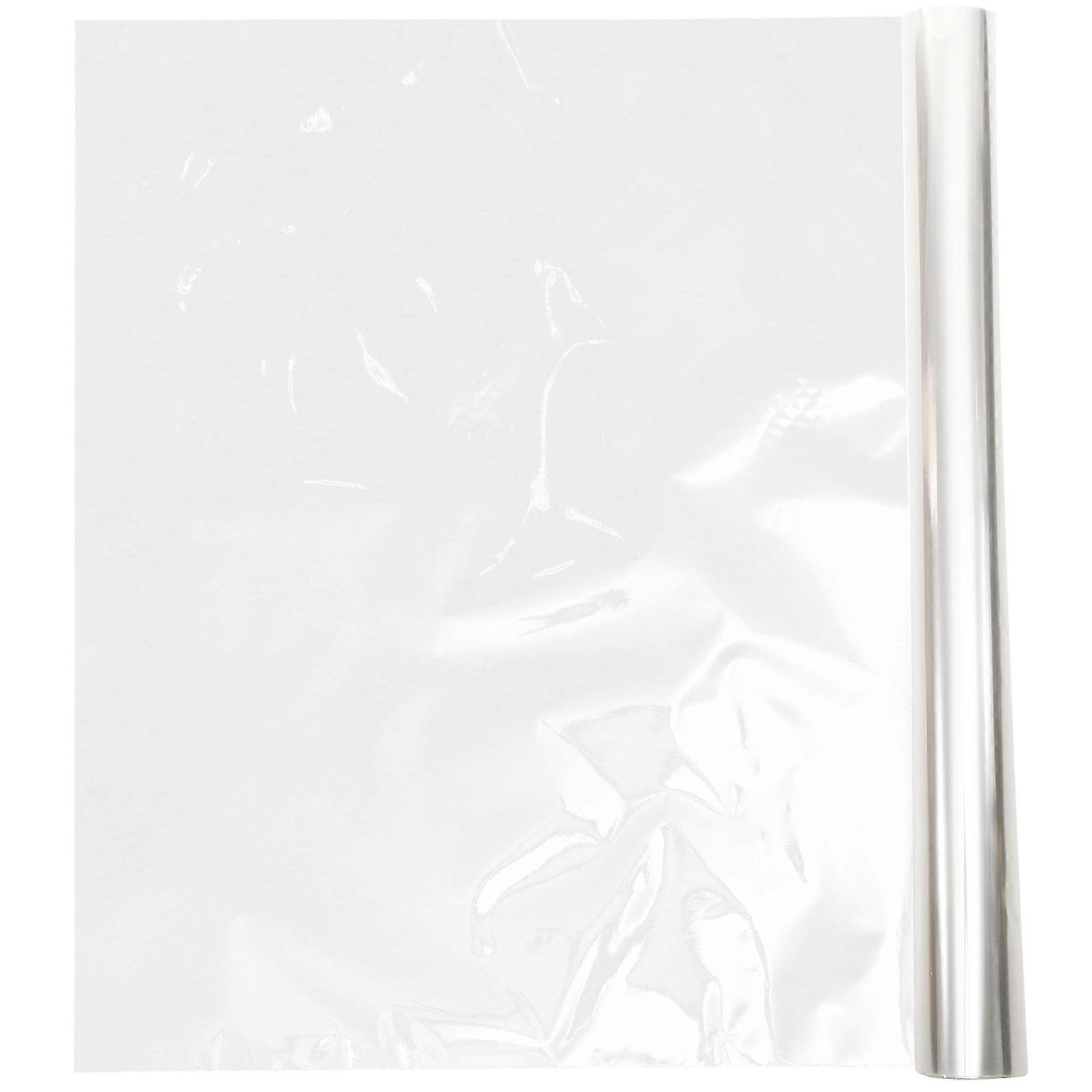 Transparent PE Floral Wrapping Film for Gift Wrapping Easy to Use and Foldable 1 Roll