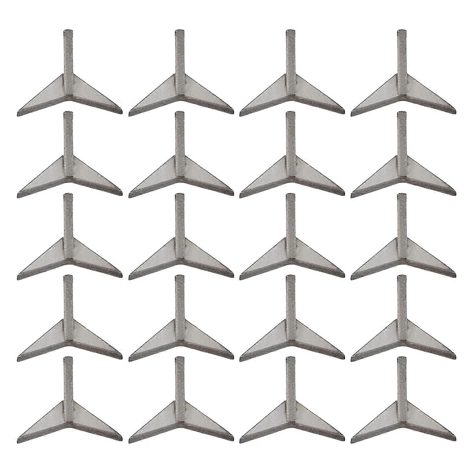20 Pcs Pneu Spikes Pneu De Carro Punção Prego Veículo Triângulo Prego Chão Spikes Pneu Automotivo Punção Spikes Portátil Multicolor