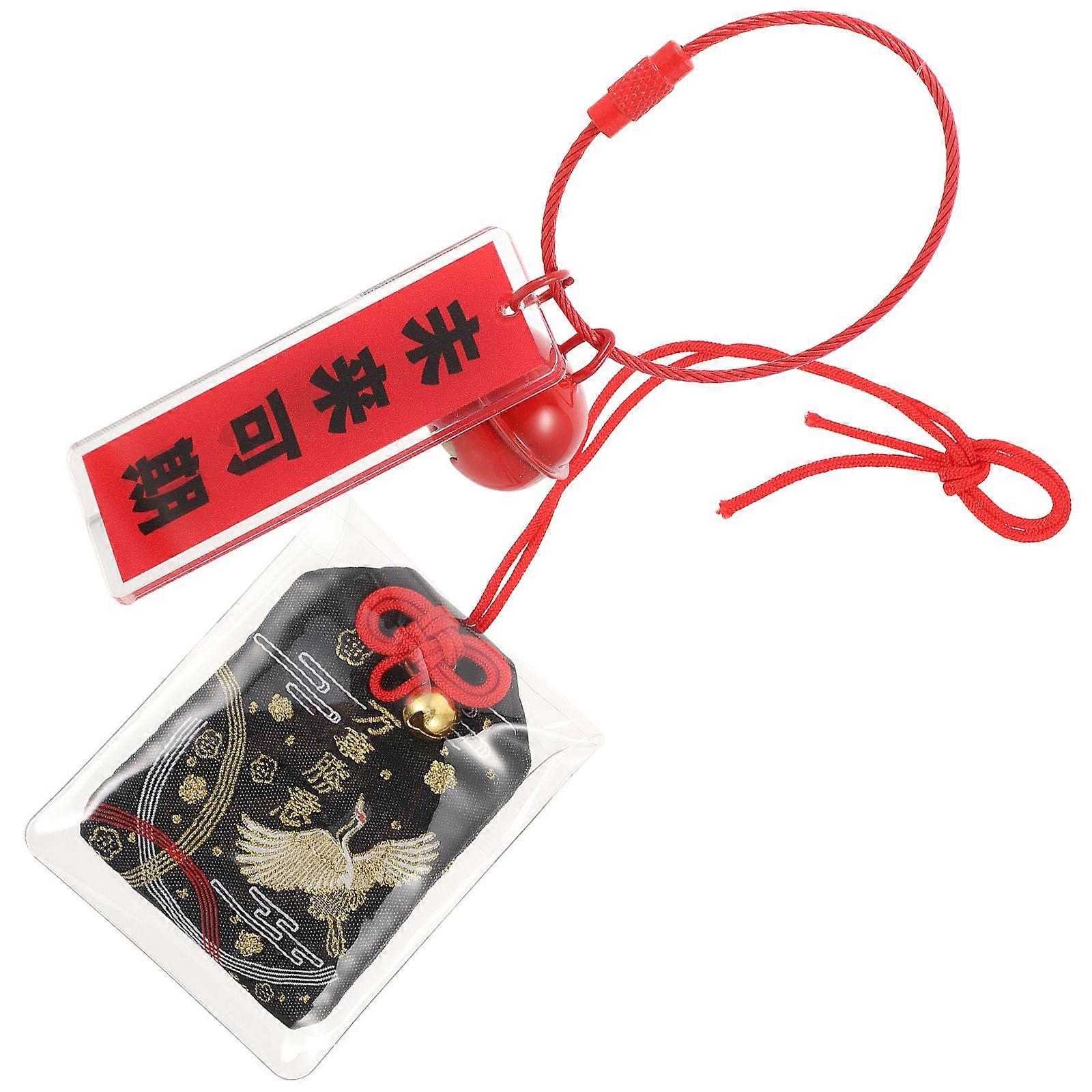 Japanese Omamori Charm Fortune Amulet Hanging Luck Bag for Health Success Universal for Backpacks Wallets