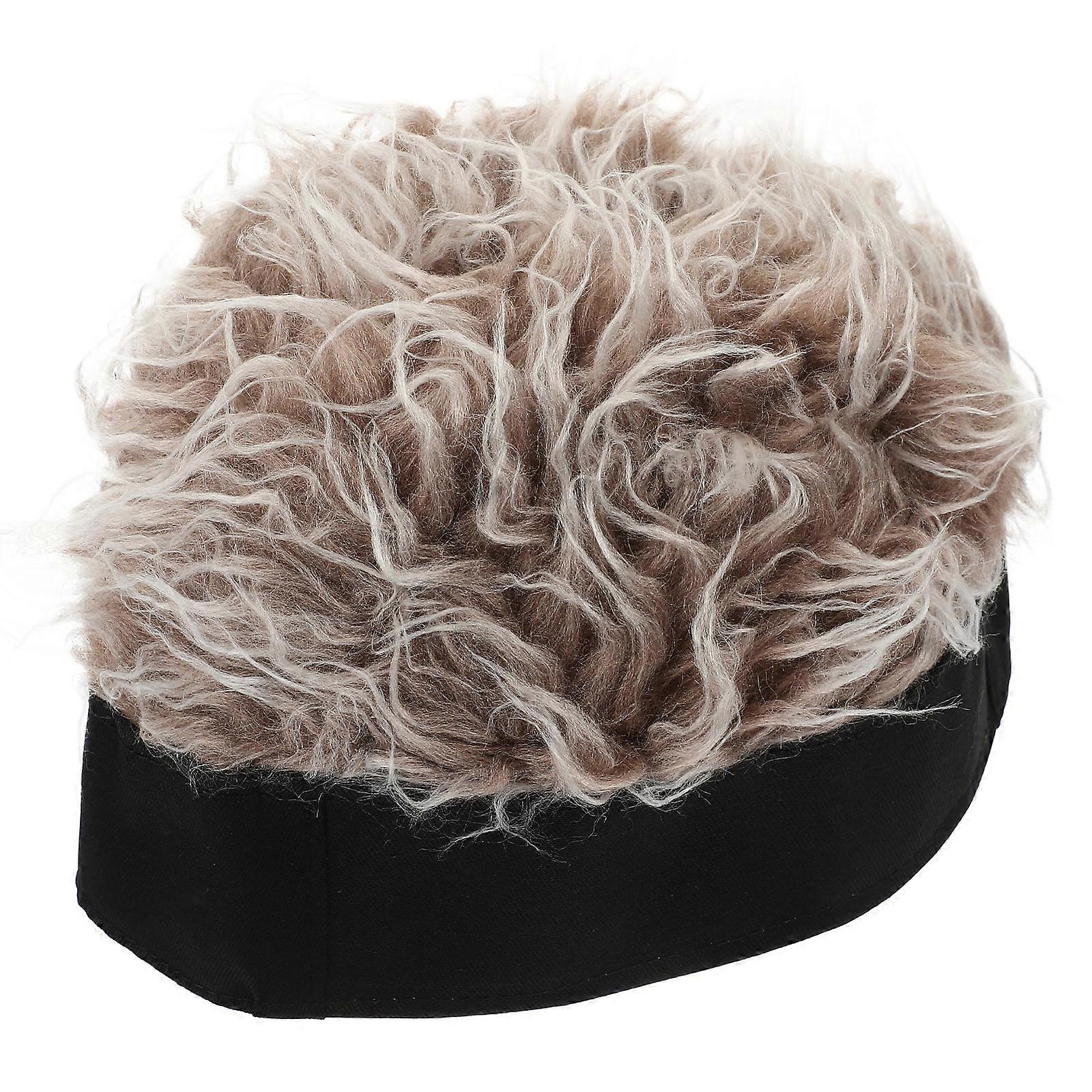 Adjustable Short Hair Wig Hat for Men – Lightweight, Fashionable Headpiece for Daily Wear & Parties, Easy to Carry, Unique Style Option