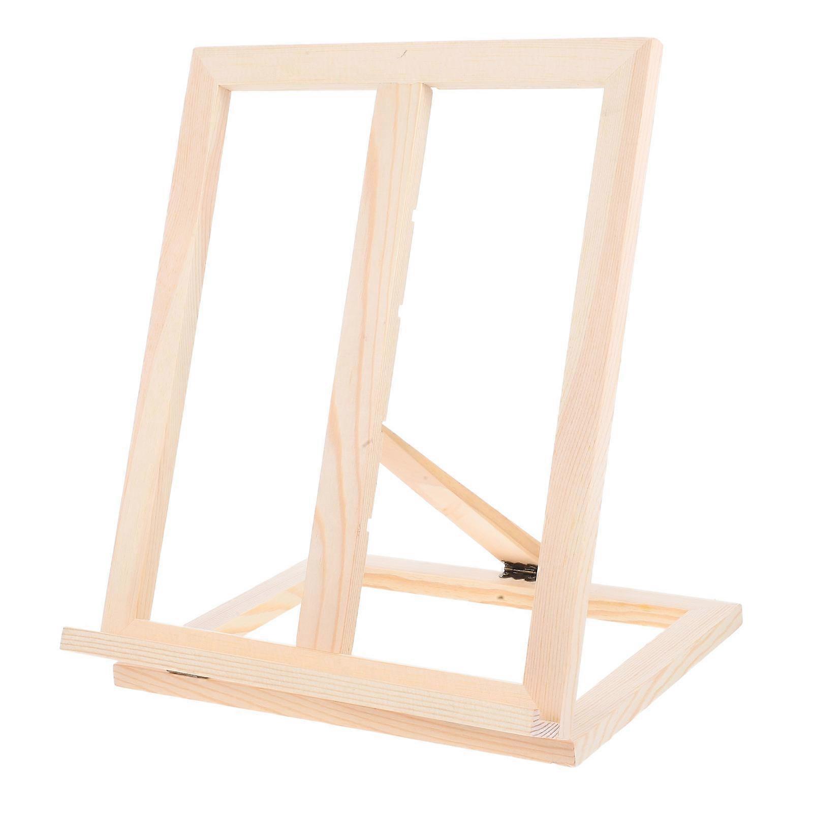 Portable Wood Art Easel For Beginners And Experienced Artists With Adjustable Height 29.50X25.00X22.00cm 1Set