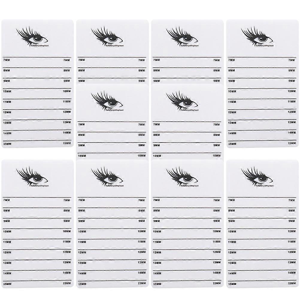 1 Set Lash Tray Lash Holder Tray Acrylic Eyelash Storage Board Lash Extension Tool