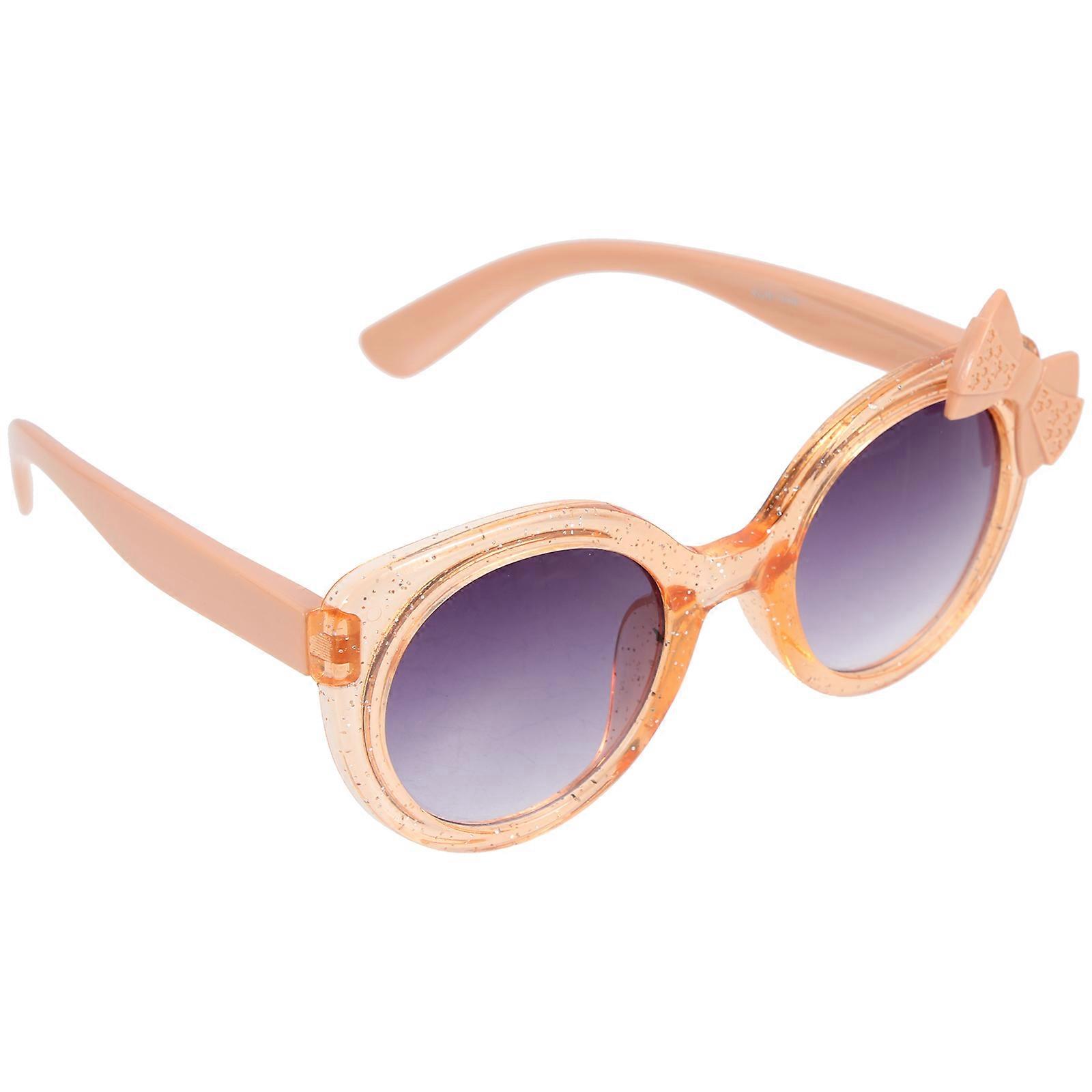 Fashion Kids Eyeglasses Props with Khaki Color for Decor Use Lightweight and Comfortable