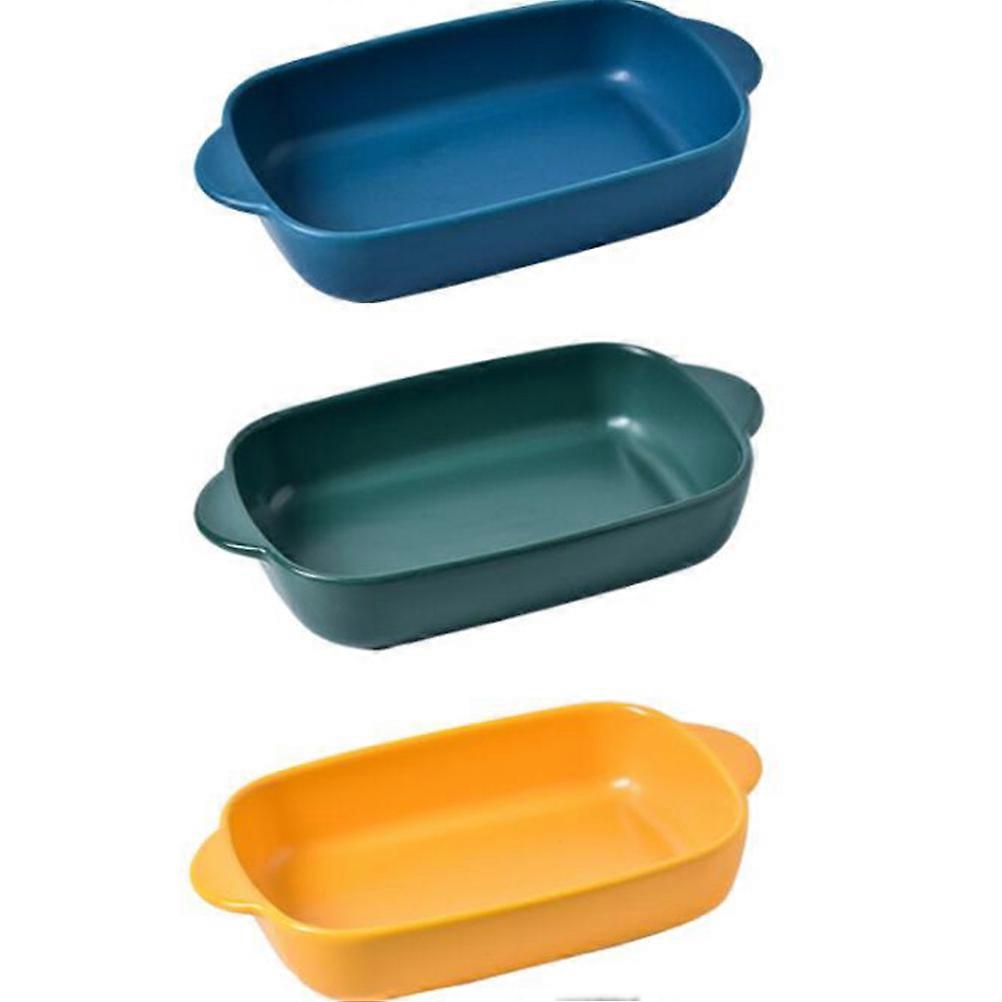 Ceramics Baking Tray for Home Use and Easy to 10.5 Inches
