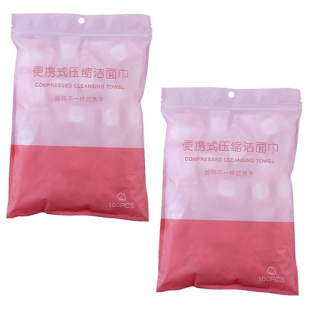 Portable Cleansing Facial Towel For General Users In Assorted Color Perfect For Household Use 2 Bags