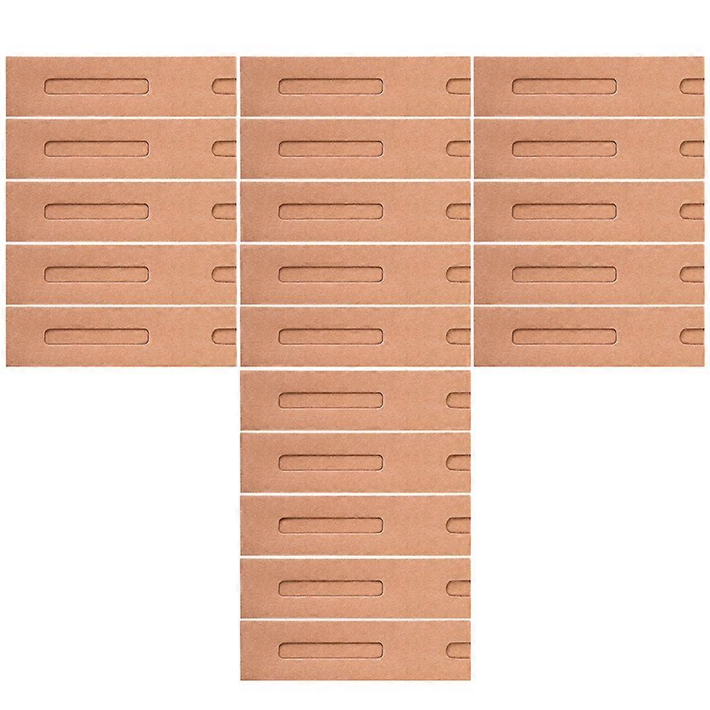 30pcs Kraft Paper Pen Holder Storage Case Elegant Single Pen Packaging for Office, Business & Souvenir Use Simple Design for All Writing Needs