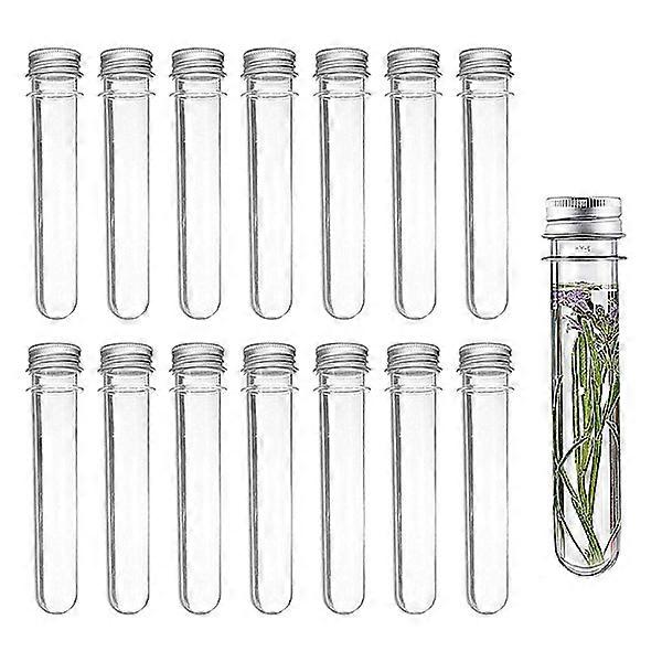 14 Pieces Test Tubes Plastic 40ML Transparent