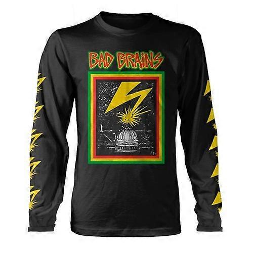 Bad Brains Unisex Adult Sleeve Print Long-Sleeved T-Shirt
