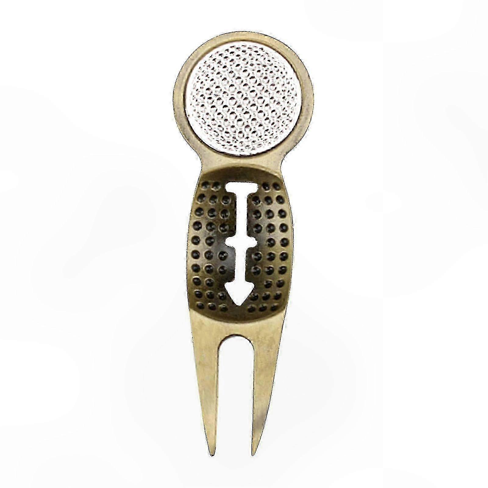 Multi-functional Golf Divot Tool with Detachable Ball Marker for Outdoor Use