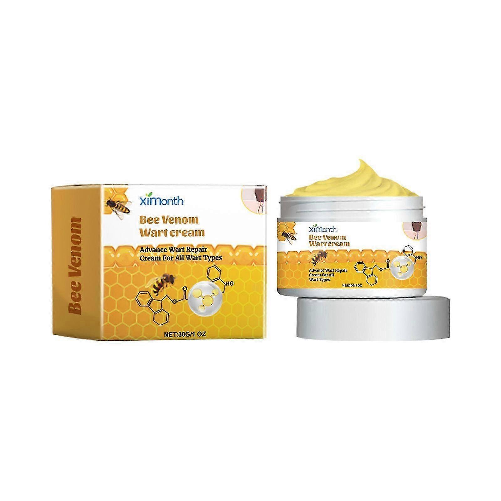 Bee Venom Repair Cream ، مصل Bee Venom المضاد للثآليل ، كريم إصلاح الثآليل المتقدم ، كريم مرطب مرطب لجميع أنواع البشرة