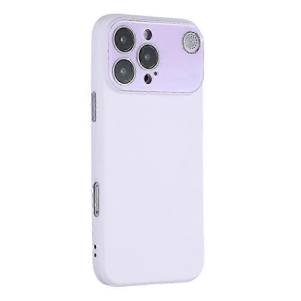 Compatible For iPhone 16 Pro Max Case Large Camera Window Liquid Silicone Aromatherapy Phone Cover