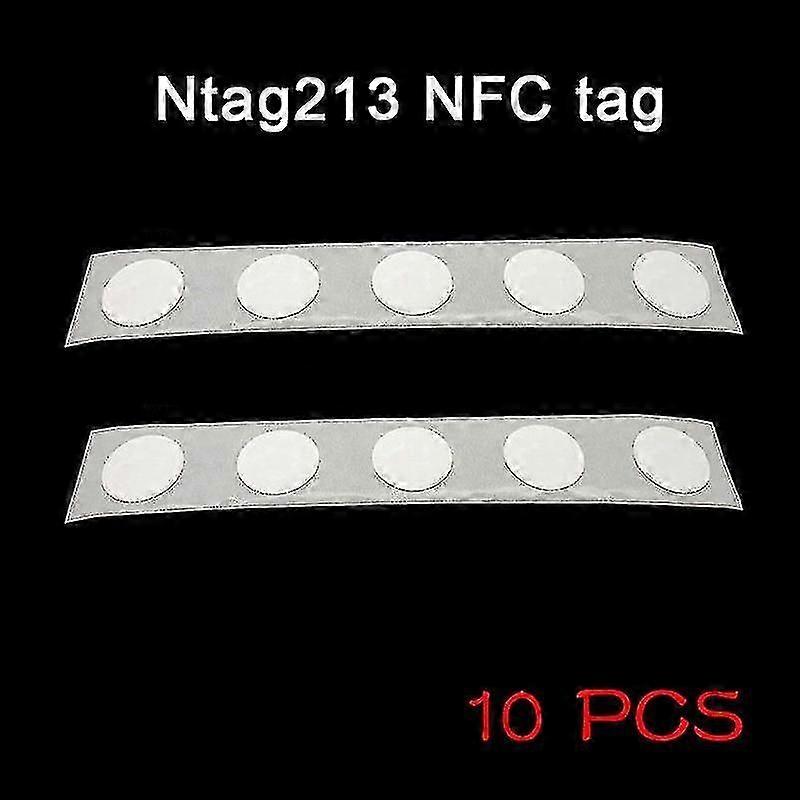 10pcs NFC Tags Sticker for Smartphone and Device Programming